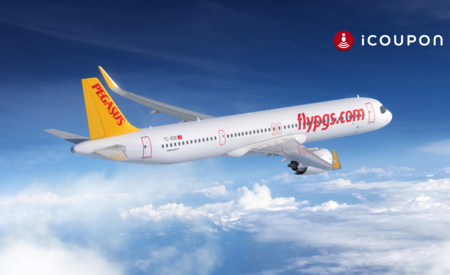 iCoupon partnres with Turkish carrier Pegasus Airlines